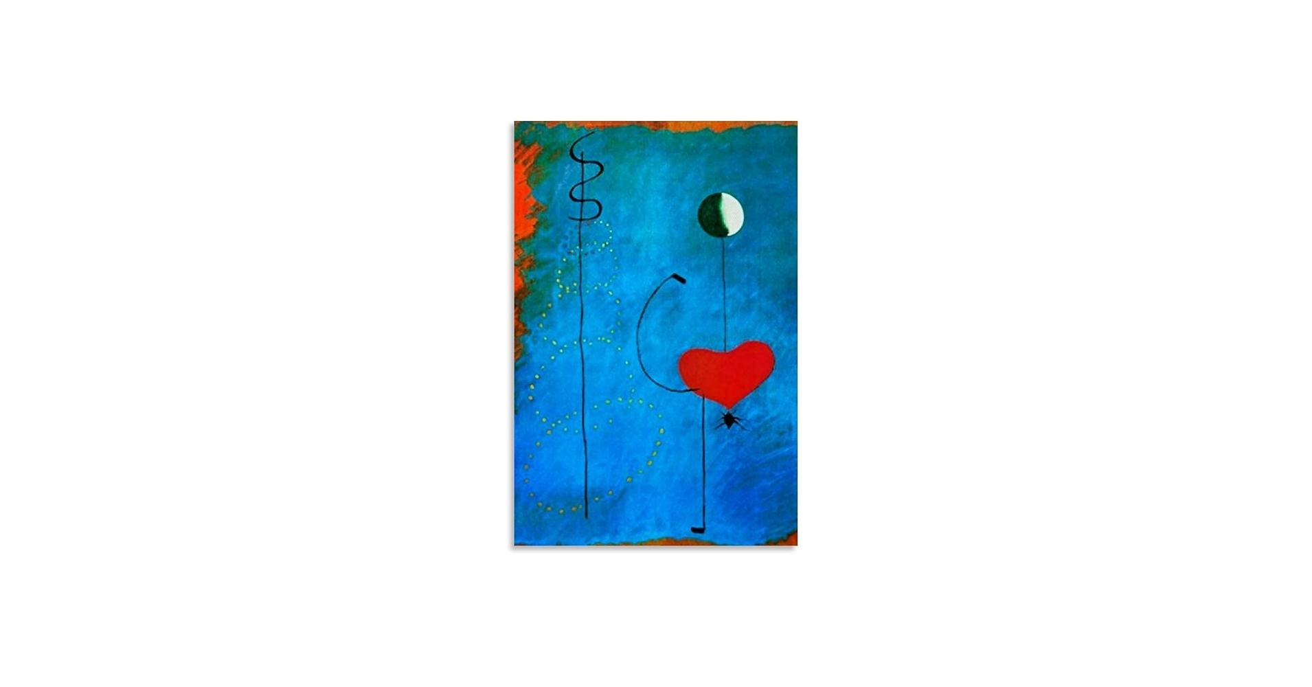 ジョアン・ミロ　Joan Miro　イロンデール/アムール（つばめ/愛） ジョアン・ミロ Joan Miro イロンデール/アムール（つばめ/愛